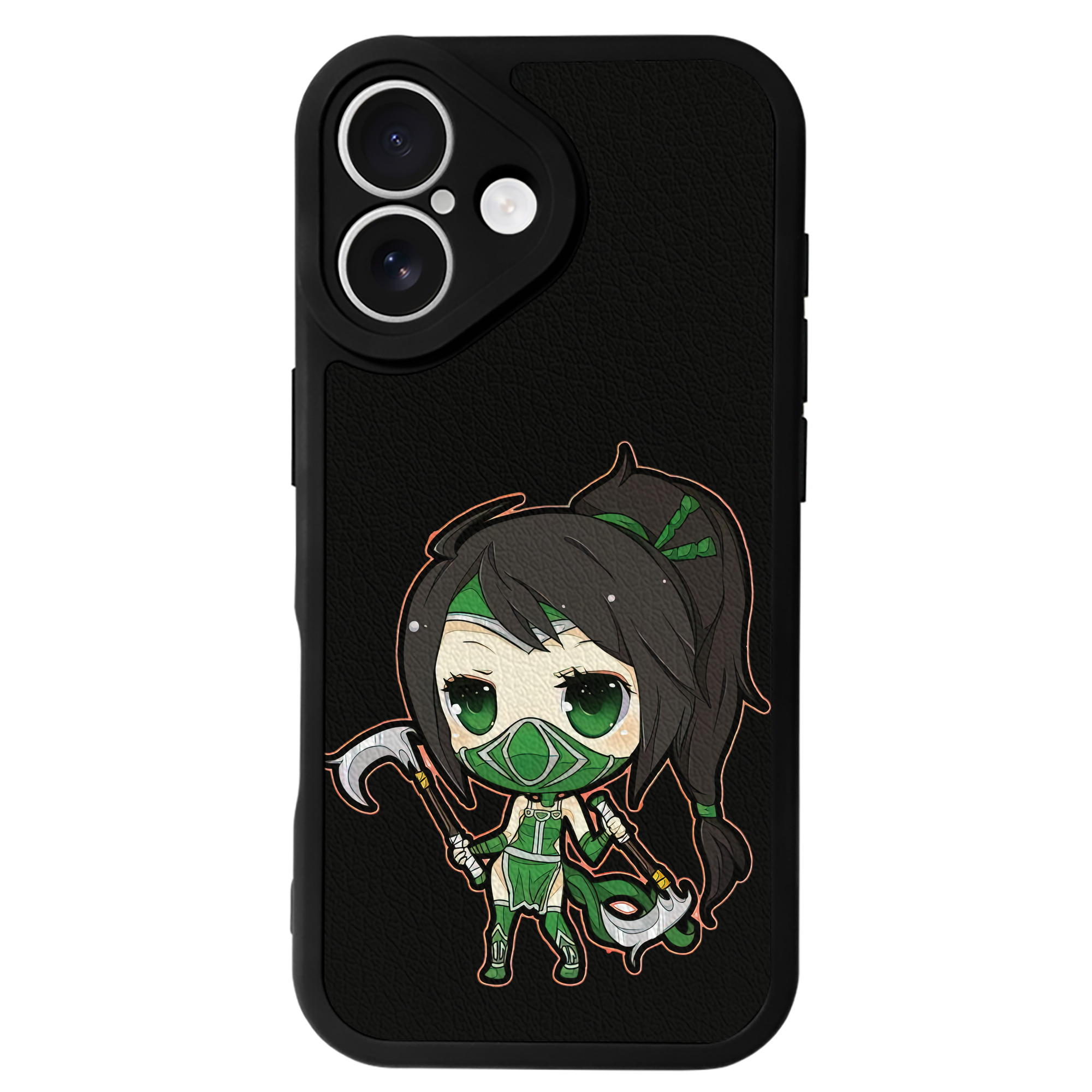 （画像用） リーグ・オブ・レジェンド League of Legends LOL 【iPhone 16シリーズ対応】シリコンスマホケース（レザー調） 材質：シリコン